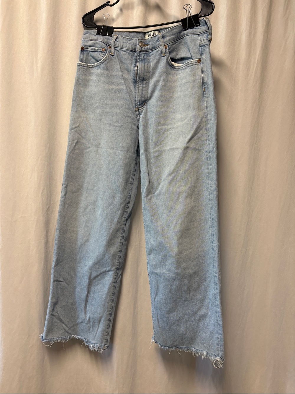Agolde Harper mid-rise, relaxed straight - Size 30